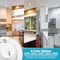 Luxrite 5/6 Inch LED Recessed Can Light 5 CCT Selectable 2700K-5000K 14W (90W Equivalent) 1100LM Dimmable LR23795 LR23797-1PK - alternate 6